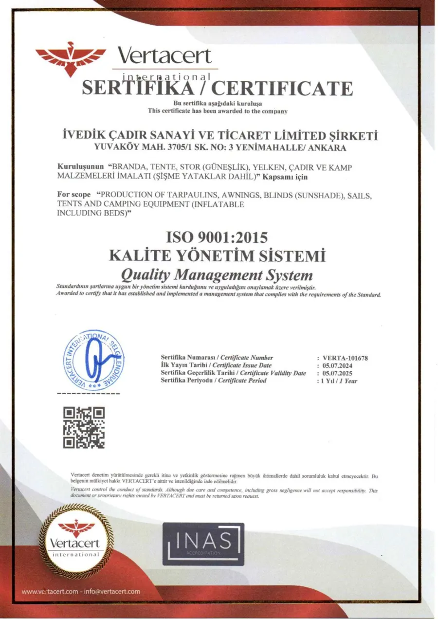 ISO 9001 belgesi